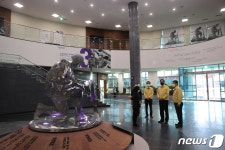 황기철 보훈처장, 호남호국기념관 방문