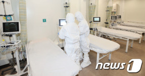 코로나 거점전담병원 혜민병원 장비 점검