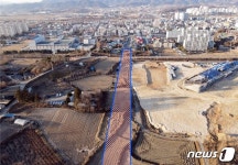 증평군, 도로망 확충해 군민생활편의 증진도모