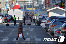 죽도시장 선별진료소 운영