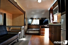 경주 감포 오류캠핑장 연간 1만500여명 이용…카라반 28대 갖춰