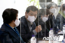 울산시간호사회서 발언하는 송영길 대표