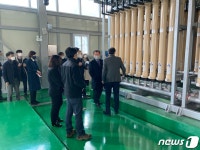 금산군, 상하수도·폐기물 처리 종합환경시설 현장점검