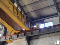 부산 사상구 산업기계 제작공장 불…인명피해 없어
