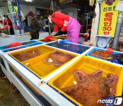 “포항 죽도어시장 문어골목을 아시나요?”…설밑에 손님들 발길 이어져