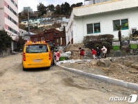 어린이집 앞 100m 도로, 1년 넘게 공사하는 동구청