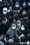 옥정로데오거리 찾은 이재명