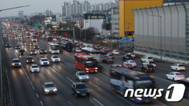 고향으로 내려가는 귀성객들