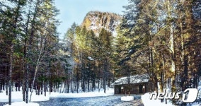 노동신문, 김정일 탄생지 백두산밀영고향집 조명