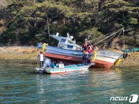 통영해경, 선박 운항 중 쓰러진 70대 선장 구조