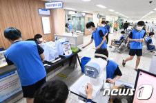 경인지방병무청, 올해 첫 병역판정검사 실시