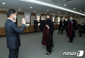 법무부, 신임검사 임관식