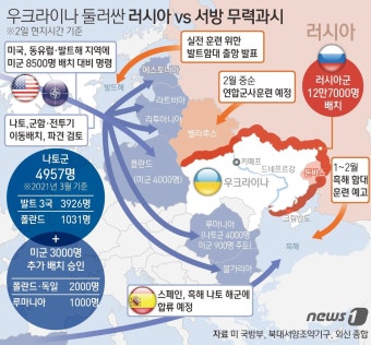 獨, 리투아니아 주둔 나토 병력 350명 추가 파병…우크라 위기 대비