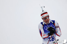 [올림픽] 바이애슬론 귀화 대표 티모페이, 20㎞ 개인전서 76위