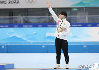 [올림픽] 드디어 첫 메달, 빙속 김민석 1500m 銅…차준환 쇼트 4위(종합)