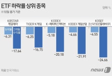 위메이드 충격에 게임주 비명…메타버스 ETF도 털썩
