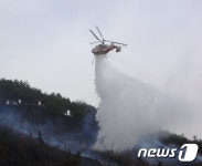 영암 학산면 용산리서 산불…30분 만에 진화
