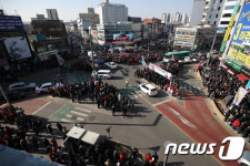 윤석열 후보, 안성 중앙시장앞 거리유세