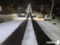 고창군, 청룡·동산길 등 결빙구간 도로열선 시스템 구축