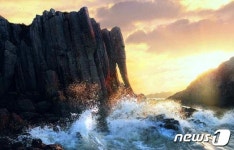 북한 천연기념물 몽금포코끼리바위