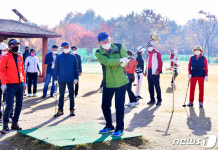 첨단대상파크골프장 18홀 확장 추진…10월 개장