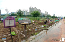 동대문구, 중랑천 도시농업체험학습장 정비…4월 개장