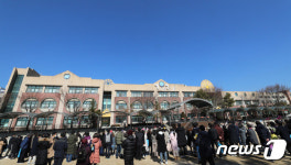 서울태랑초등학교 입학식