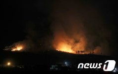 울산 울주군 언양읍 직동리 야산 산불
