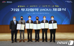 당진시, 코로나 위기 속 3개 기업과 1656억원 협약