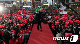 윤석열 후보 경기 곳곳 집중유세