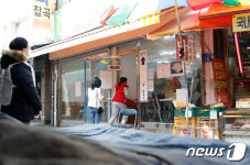 수유중앙시장에 마련된 대선 투표소