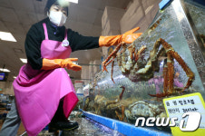 가파르게 오르는 러시아산 수산물