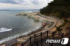 개장 앞둔 포항 해상스카이워크