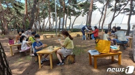 청주 솔밭공원 유아숲 체험원으로 놀러 오세요