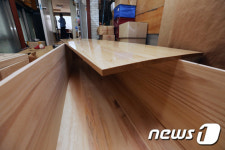 코로나 사망 5배 증가…장례용품 수급 비상