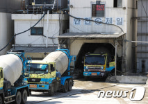 골재 생산량 감소 레미콘 공급 우려