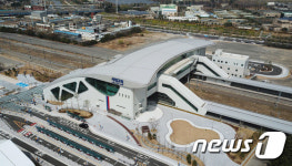 개통식 앞둔 대구 서구 이현동 서대구역