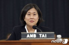 對中 무역 정책 변화 시사하는 타이 USTR 대표