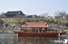 진주 남강 유람선 김시민호 오늘 첫 운항