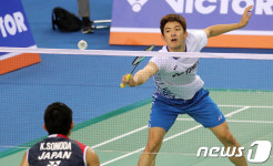 배드민턴 이용대, 코리아오픈 32강서 탈락…남자단식 허광희도 고배