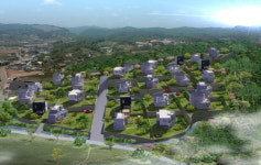 스카이캐슬안성, 전원주택단지 27세대 필지 토지 분양