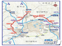 대구외곽순환고속도 교통 분산 효과 하루 2만4759대…혼잡 개선 톡톡