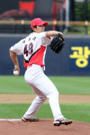 KIA 이의리, 개인 최다 7이닝 1실점 호투에도 또 승리 실패
