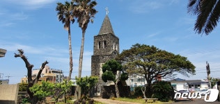 제주, 1955년 건립 옛 한림성당 종탑 등록문화재된다