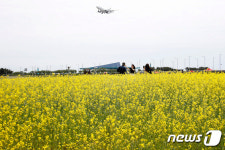 인천공항 하늘정원 시민들