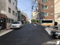 구로구 출퇴근 교통정체 밤동산마을 진입 도로 확장 완료