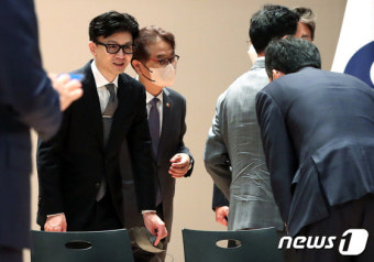 한덕수 국무총리 취임식 참석한 한동훈 법무부 장관