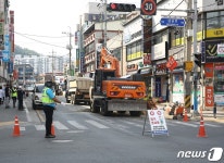 옥천읍 가화1교~충북도립대 구간 거미줄 전선 사라진다