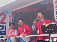 김기현 선대위원장 여당 시장·군수 당선시켜야 지역발전 가능