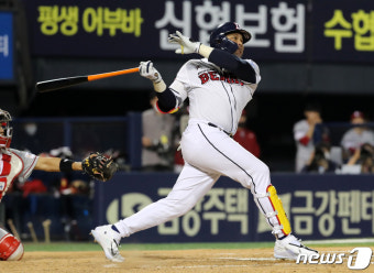 '1회초 최다 안타 및 득점 타이' 두산, 한화 24-3 완파
